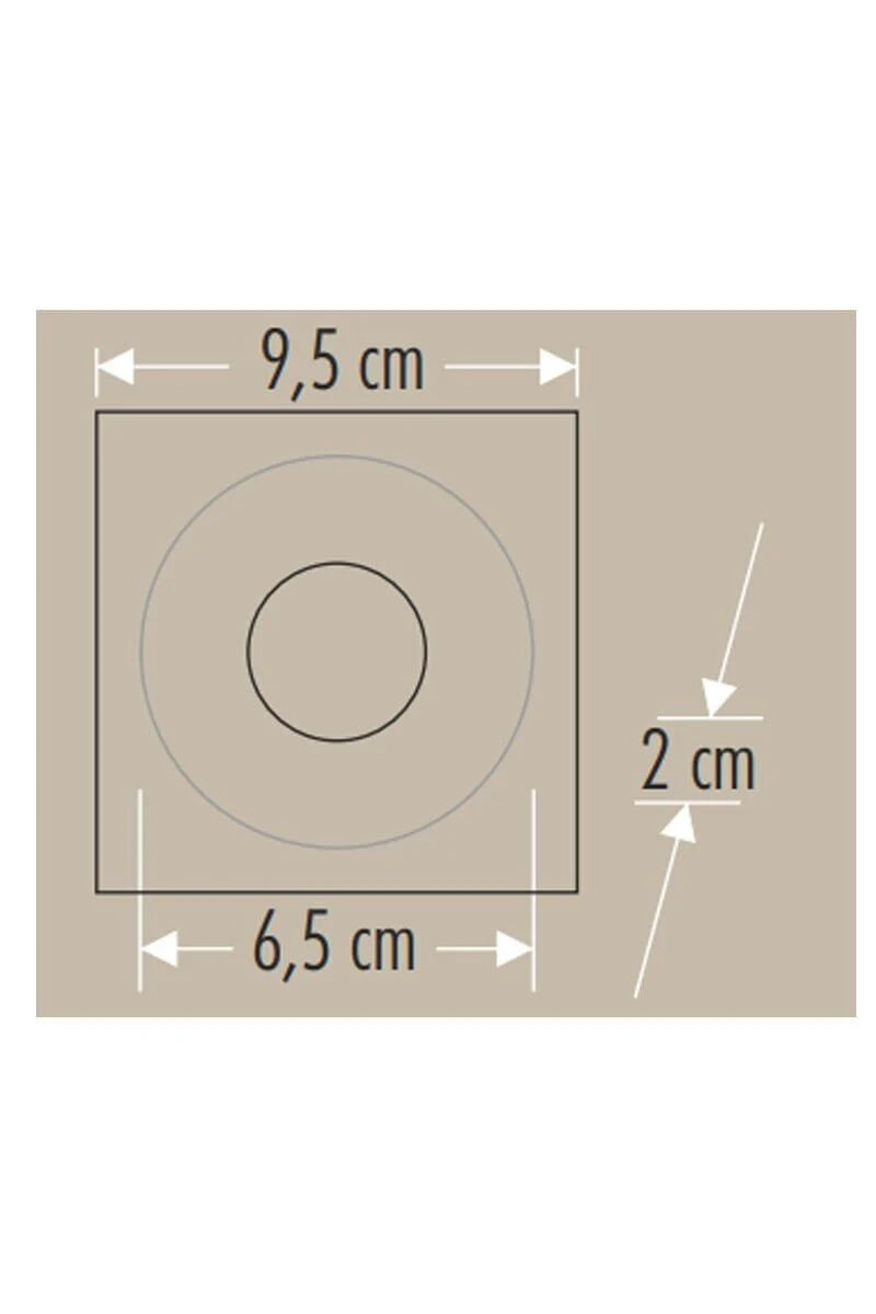 Cata Dekoratif Spot CT-5090 (Ampül ve Duy Hariç)